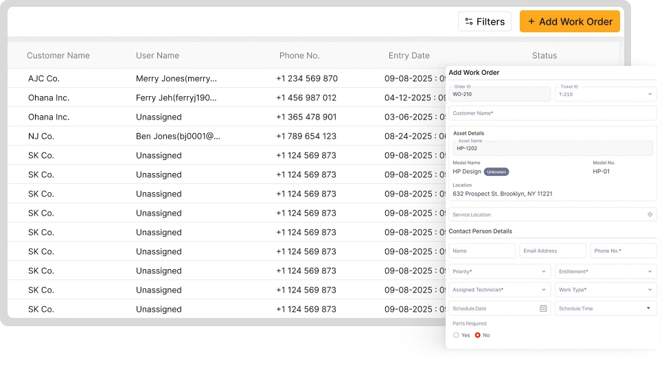 Smart Matching Dashboard